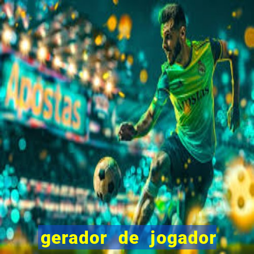 gerador de jogador de futebol